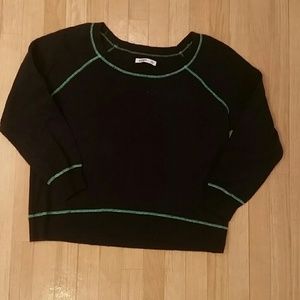 Old Navy Navy and Green Sweater