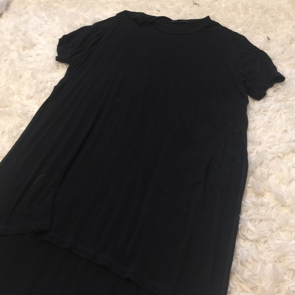 Black Brandy Melville tunic with high slits