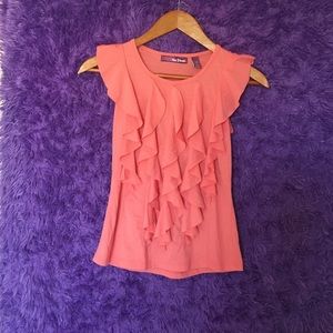 Elegant light orange/ peach blouse💛
