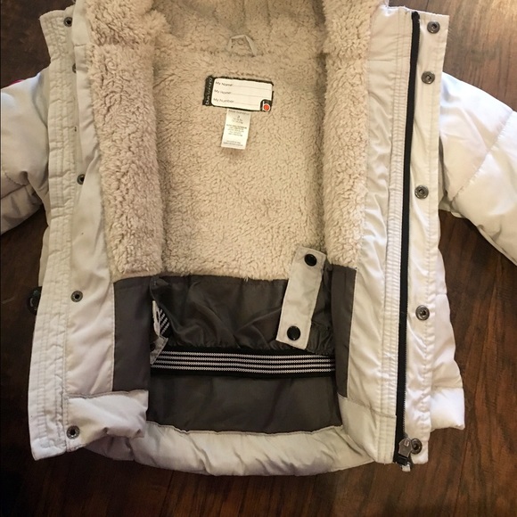 Boys' 3T Blue Banana Puffer Jacket - Picture 3 of 4