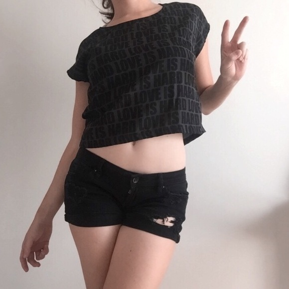 H&M Tops - H&M Love Is Hard Top H&M Tops - H&M Love Is Hard Top