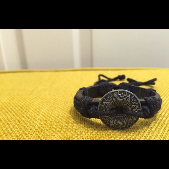Leather bracelet