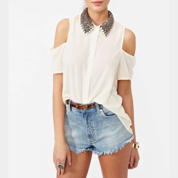 Nasty Gal Total Stud Blouse