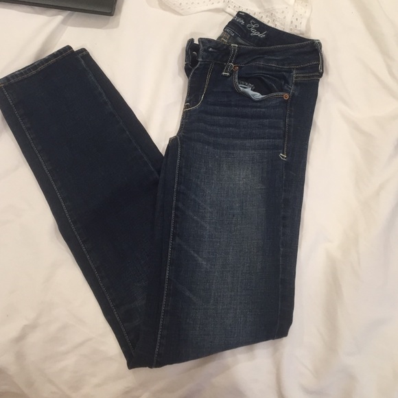 American eagle skinny jeans dark wash - Picture 1 of 1