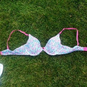 Colorful fun bra