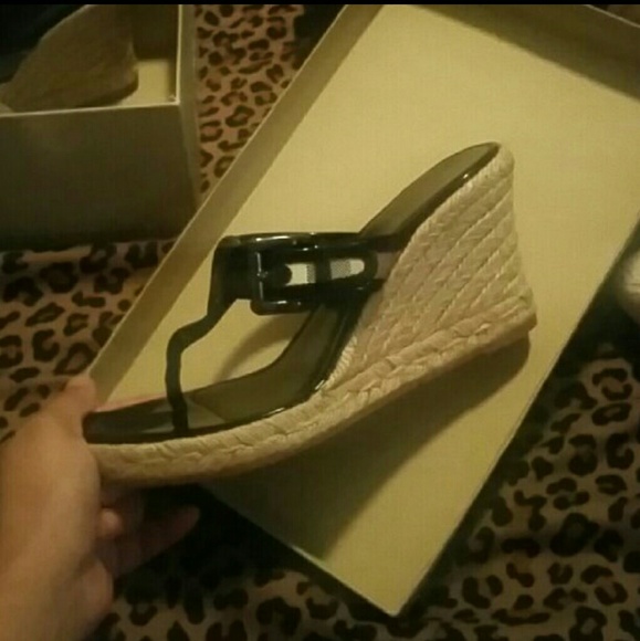 Burberry wedges