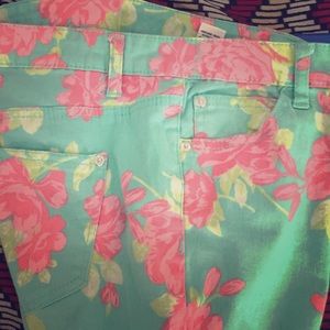 Rue 21 floral jeans