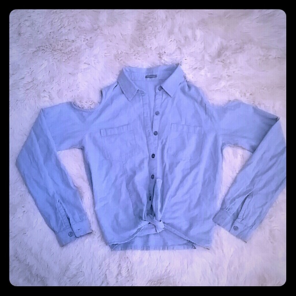 Denim Crop Top