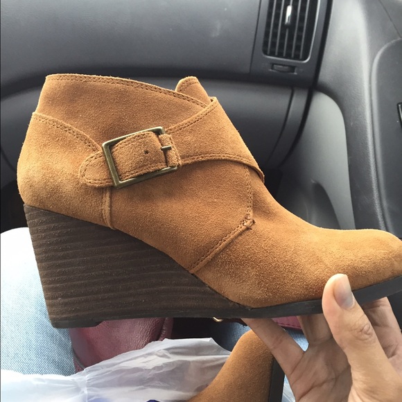 Lucky Brand Wedge Booties