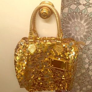 Gold sequined speedy 30