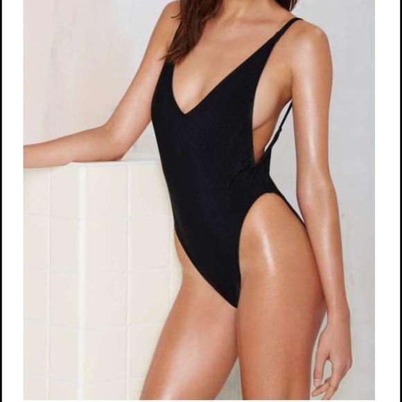 High Cut Nasty Gal One Piece
