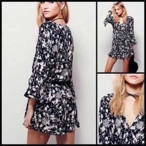 ❗️SALE❗️FREE PEOPLE All the Right Ruffles Romper