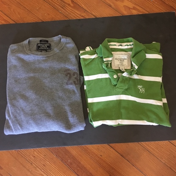 BUNDLE: 2 Men's Abercrombie Shirts