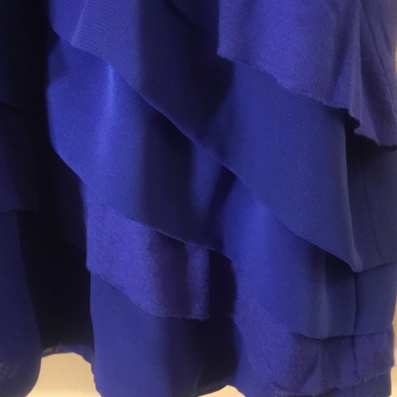 Nordstrom NWOT Racerback Asymmetric Ruffle Tank L - Picture 3 of 4