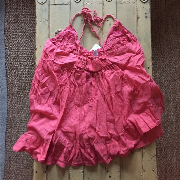 NWT FREE PEOPLE NEW ROMANTICS BRAND BOHO TANK TOP XS - Picture 10 of 13