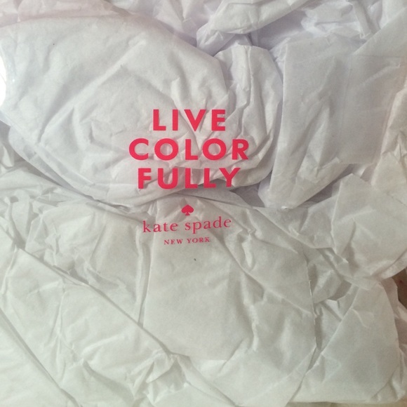 ‼️PRICE DROP‼️Kate spade clear makeup bag - Picture 3 of 4