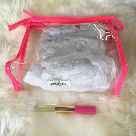 ‼️PRICE DROP‼️Kate spade clear makeup bag - Picture 4 of 4
