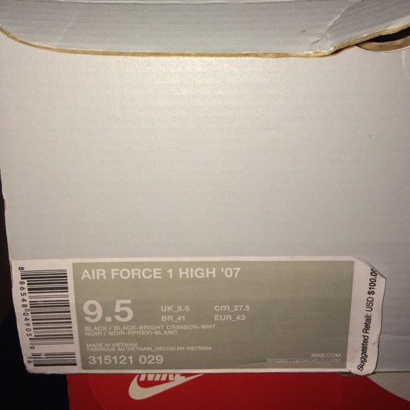 NIKE AIR FORCE 1 HIGH '07 - Picture 2 of 3