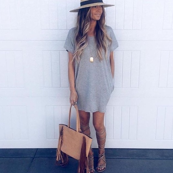 Perfect Black T-shirt Tunic Dress - Picture 4 of 4