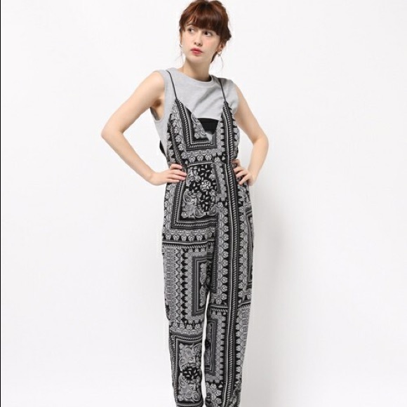 Finders Keepers Midnight Bandana jumpsuit - Picture 2 of 3