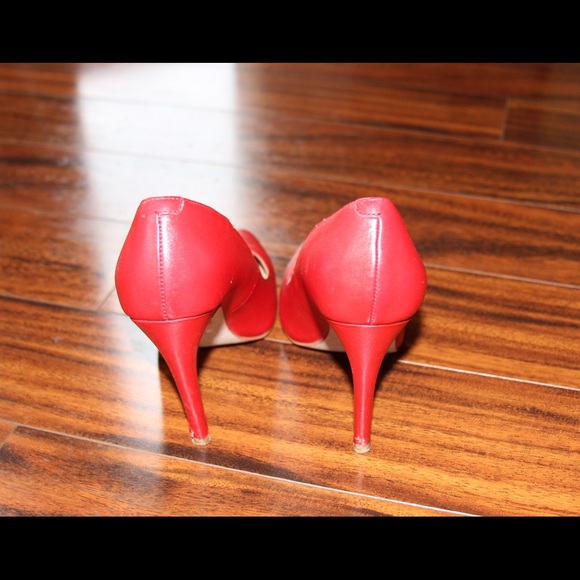 Red Aldo Pumps - Picture 2 of 2