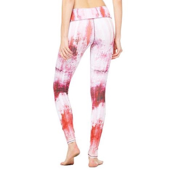 Alo Yoga Airbrushed Legging Desert Sunset - Picture 3 of 4