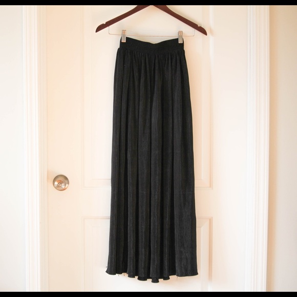 Plush Maxi Skirt