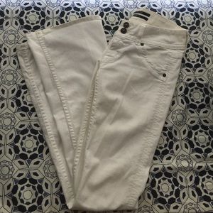 White Bootcut Hudson Jeans -Size 24