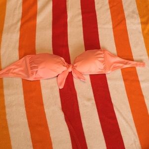 Victoria's Secret peach bikini top