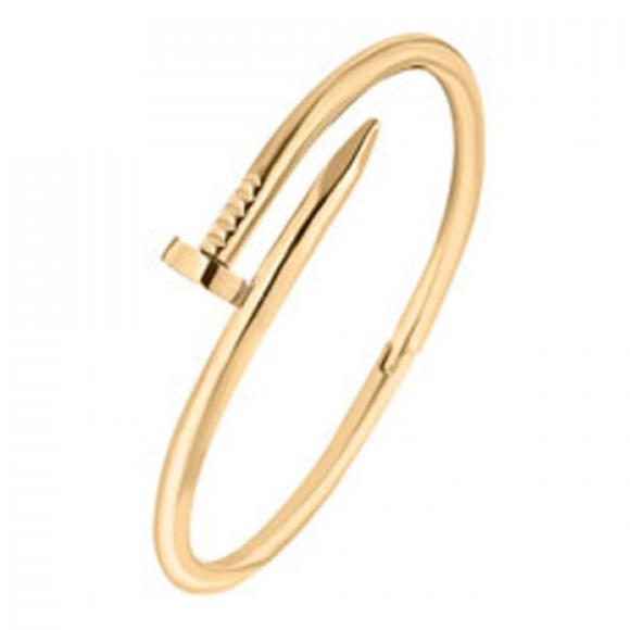 LAST ONE!!! Brand New Gold Nail Cuff Bracelet ✨ - Picture 2 of 4