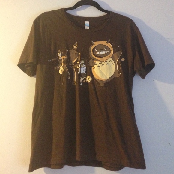 The wizard of oz/hayao miyazaki shirt