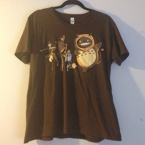 The wizard of oz/hayao miyazaki shirt