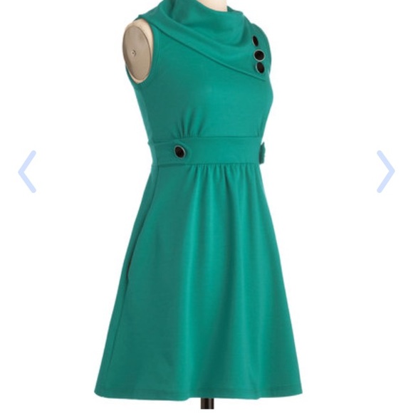 ModCloth Coach Tour Dress in Spearmint