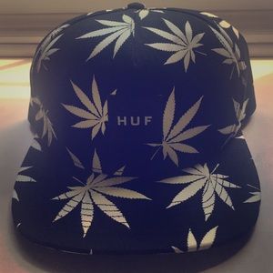Custom made HUF glow in the dark hat.