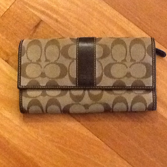 Brown Coach Wallet
