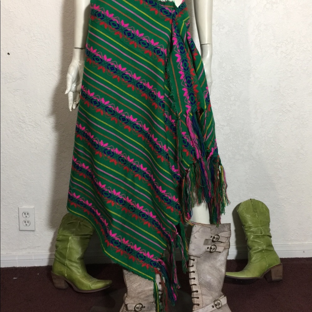 Hand made shawl / Rebozo - Picture 4 of 6