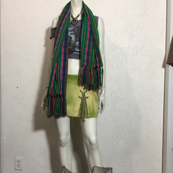 Hand made shawl / Rebozo - Picture 6 of 6