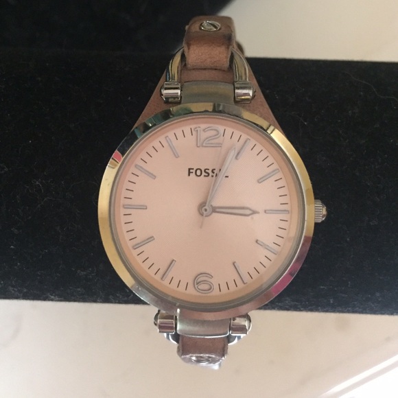 Fossil Watch- Silver/ Rose Gold