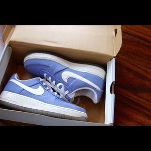 Light Purple Nike Air Force 1's