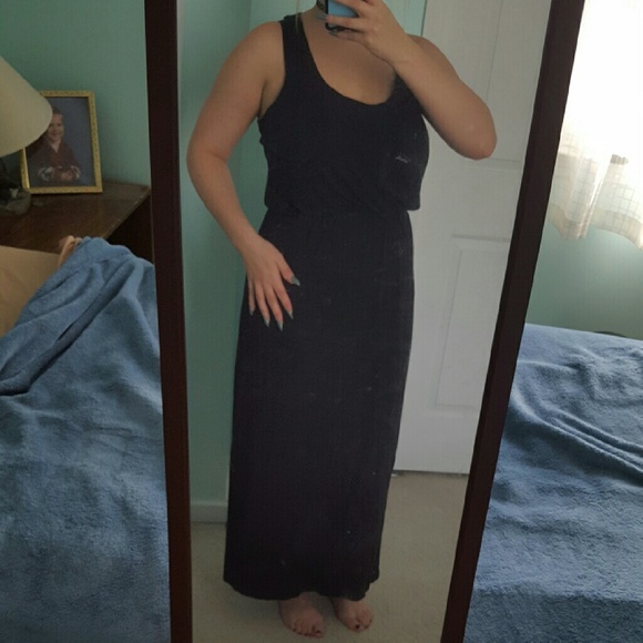 Black maxi dress - Picture 3 of 3