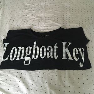 "Longboat Key" crop-top
