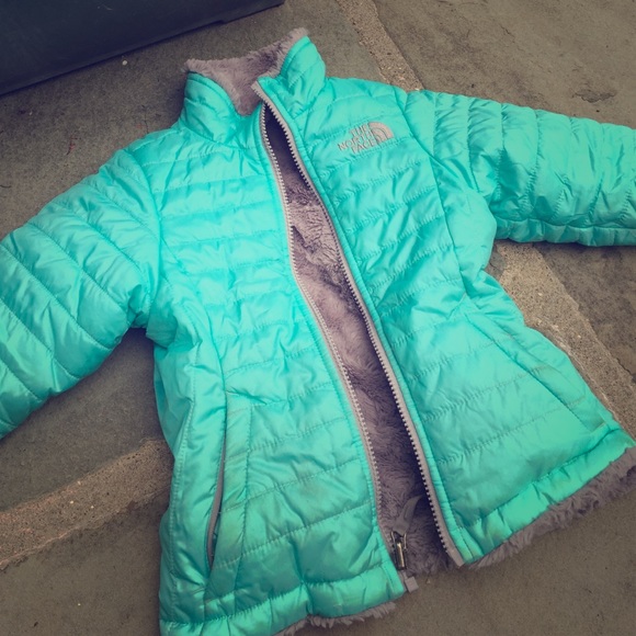 Girls reversible water resistant jacket!