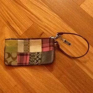 Coach wristlet