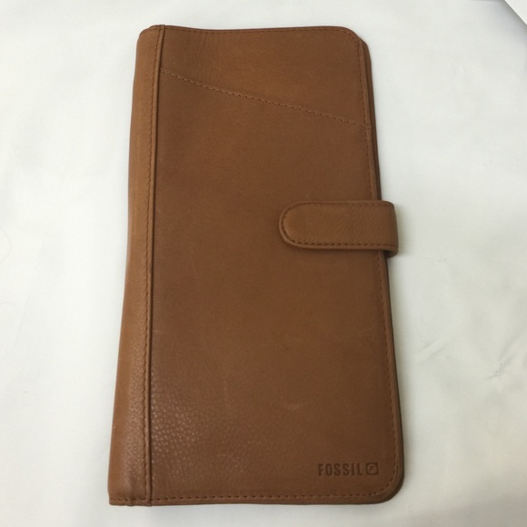Fossil Travel Wallet Soft Leather
