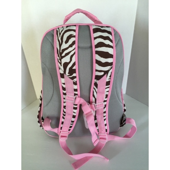 ❌❌SOLD‼️❌❌Pottery Barn Kids Zebra Striped Backpack - Picture 2 of 4
