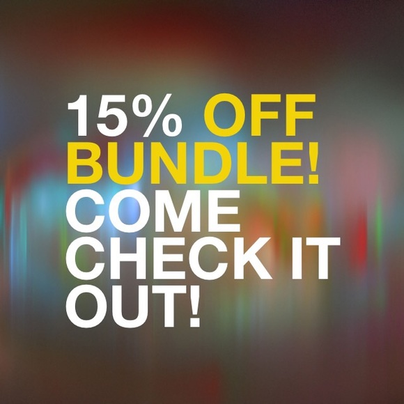 15% off a bundle! ✨