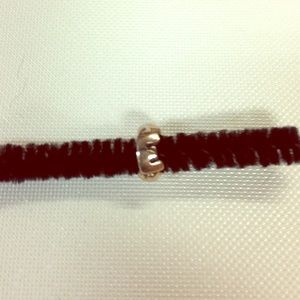 Letter E authentic trollbead #11144E