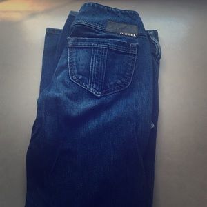 Diesel denim jeans.