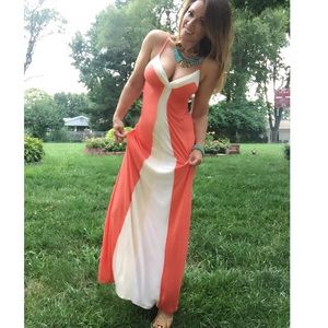 Bebe Creamsicle Dress