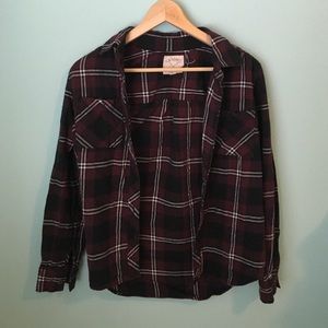 LA Hearts flannel